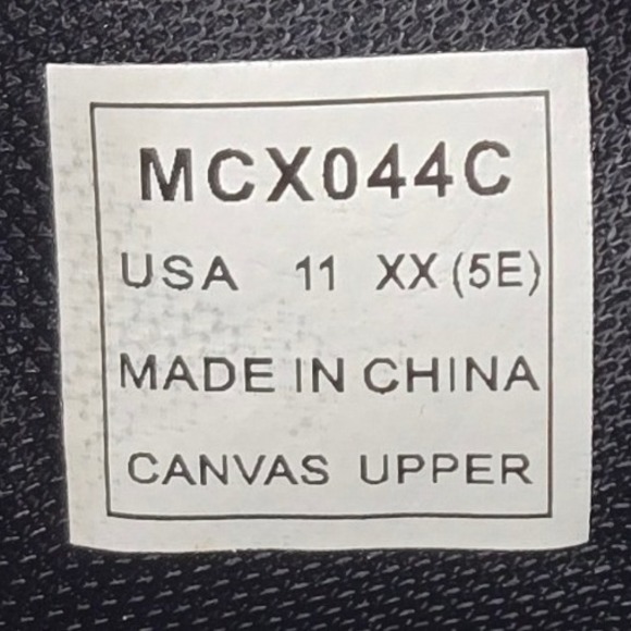 Propet MCX044C Men's Black Canvas Slip On Loafer Shoes Size 11 XX 5E - Picture 6 of 13